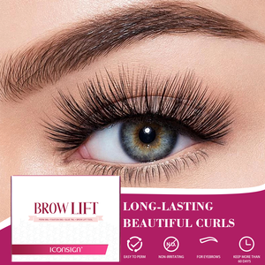 No irritante Levantamiento de cejas Laminación y coloración Efecto de elevación de acción más rápida LARGA DURACIÓN Hermosos rizos - Product Image 2
