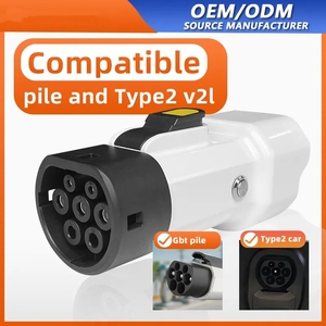 Bộ chuyển đổi Premium V2D V2L cho xe điện với đầu nối Type 2 cái sang bộ chuyển đổi Schuko EU dành cho xe MG Citroen - Product Image 4