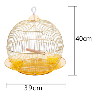 <span class=keywords><strong>Jaula</strong></span> de lujo de alambre de Metal fino <span class=keywords><strong>para</strong></span> loros y pájaros, <span class=keywords><strong>jaula</strong></span> <span class=keywords><strong>para</strong></span> pájaros domésticos, alambre de hierro conveniente <span class=keywords><strong>para</strong></span> llevar, <span class=keywords><strong>jaula</strong></span> <span class=keywords><strong>para</strong></span> <span class=keywords><strong>criar</strong></span> múltiples pájaros - Product Image 3