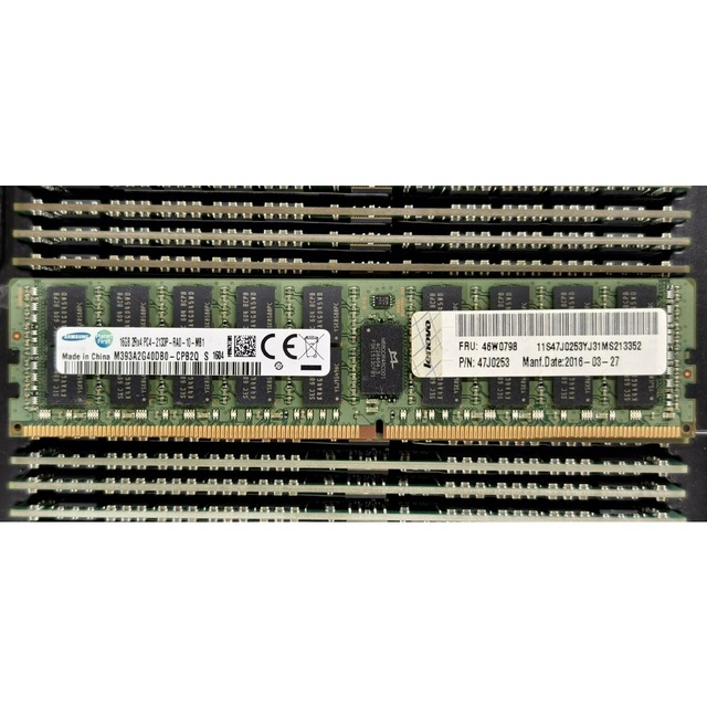 M393A2G40DB0-CPB 16G 2RX4 DDR4 2133MHz ECC Used Server Memory