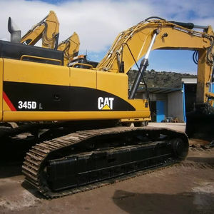 Excavateurs d'occasion CAT 345D 2021 machines de construction Caterpillar Crawler Digger d'occasion de Chine 4553 heures de moteur PLC - Product Image 1