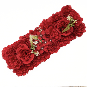 Arreglo Floral Artificial Premium para Bodas, Flores <span class=keywords><strong>de</strong></span> Seda para Decoración, Flores Artificiales para Hoteles, Decoración <span class=keywords><strong>de</strong></span> Paredes Florales, Guía para Pasillos - Product Image 2