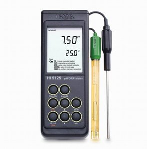 เครื่องวัดค่า pH และออกซิเจนแบบพกพา รุ่น Hanna HI9125 จากอิตาลี ความแม่นยำ 0.01pH/0.2mV สำหรับการวิเคราะห์คุณภาพน้ำ - Product Image 1