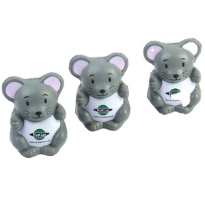 Customizable <b>Mouse</b> Stress Ball Toy Anti-Stress Animal Ball Shape in Foam PU for Relieving Stress - Product Image 3