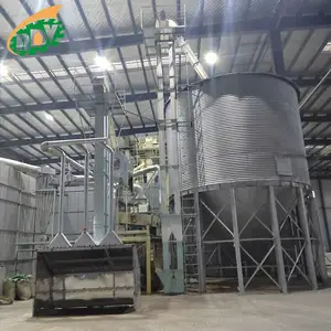 China hizo 40Tpd alta producción Molino de arroz hervido automático línea completa de procesamiento de arroz sancochado