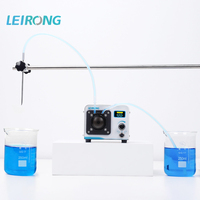 Pompa Peristaltik Laboratorium Leirong ZP100ST - Motor Stepper Tekanan Rendah Kontrol Cerdas Pengeluaran Cairan Kimia ID 1-3mm