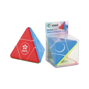 Cube multi-triangles Yuxin 2x2x2, jouet éducatif pour enfants et jeunes, pyramide magique stimulant le cerveau - Product Image 1