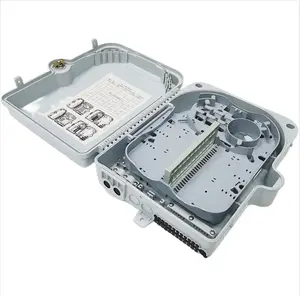FTTH fibra óptica terminal caixa de distribuição com PLC divisor adaptador pigtail acessórios