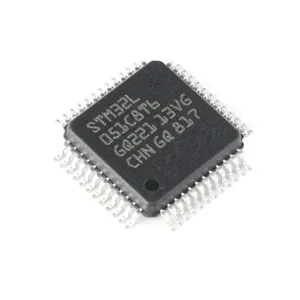 STM32L051C8T6 48-LQFP 32 סיביות MCU 32MHz פלאש מיקרו IC שבבי STM32L