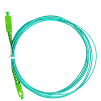 G657A2 cordon de raccordement à fibre optique aqua noir jaune pointe claire jarretière SC/APC 1.6mm 3.5m 4m Jarretiere fibres optiques échantillon gratuit w