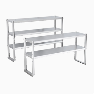 Giá để gia vị bằng thép không gỉ và kệ để đồ trên bàn làm việc cho nhà hàng và khách sạn - Product Image 5