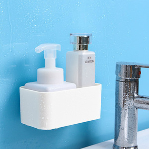 Wall Mounted <b>Storage</b> <b>Box</b> Rectangle Solid Color Office Organizer For Phone Remote Control Bathroom Toiletries - Product Image 4