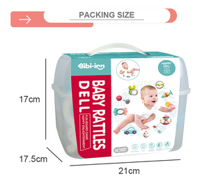 Set di Sonagli Musicali di Sicurezza per Neonati, Campanello da Mano in Plastica ABS per Bambini - Product Image 6