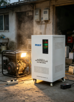 Régulateurs de tension automatiques monophasés TND SVC en cuivre AC 10kva 15kva 20kva 220V 110V avec écran LCD 98%