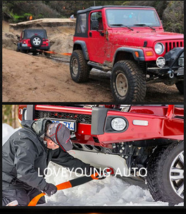 16T 3M/6M/9M Cam Linh Hoạt Di Động Khẩn Cấp Công Cụ Cao Căng Heavy Duty Xe Trailer Kéo Sợi Dây Thừng + U Còng Dưới - Product Image 5