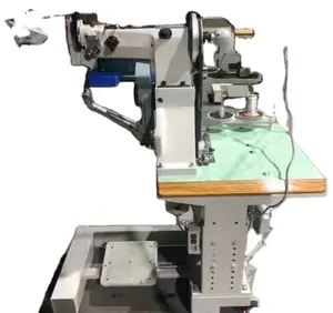 כפול חוט צד תפר תפירה machine168 עם P.I.V מנוע למצב את מחט ולהרים את פרסר רגל באופן אוטומטי