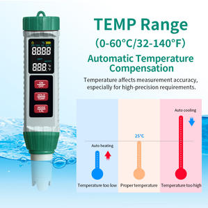 डिजिटल <span class=keywords><strong>ph</strong></span> मीटर पेशेवर 5 में 1 <span class=keywords><strong>ph</strong></span> माप 0-14ph माप tds माप लवणता तापमान मीटर - Product Image 5