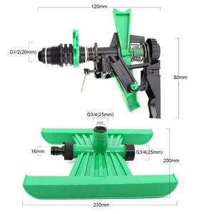 Équipement d'irrigation agricole, arroseur, <span class=keywords><strong>Rain</strong></span> <span class=keywords><strong>Bird</strong></span>, petit arroseur en plastique - Product Image 2