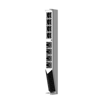 Gradient Beam DSP Active Speaker Column Système de haut-parleurs à gamme complète avec coque en métal pour salle de réunion