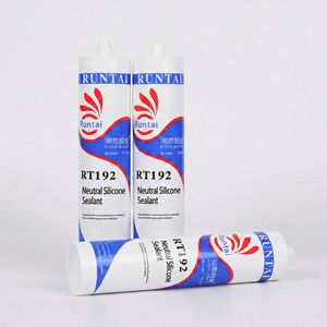 Fabricant OEM de mastic silicone neutre en cartouche de 300 ml / en bâtonnet de 600 ml, <span class=keywords><strong>colle</strong></span> silicone à faible odeur - Product Image 1