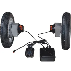 Coche eléctrico kit de conversión de motor eléctrico de cubo silla de ruedas joystick controlador 24v