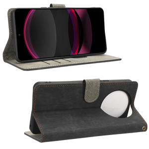 Portefeuille Flip RFID Protection Rétro Téléphone De Luxe Antichoc En Cuir Pour <span class=keywords><strong>Sharp</strong></span> <span class=keywords><strong>Aquos</strong></span> <span class=keywords><strong>R8</strong></span> <span class=keywords><strong>Pro</strong></span>/Leica Leitz Téléphone 3 Fente Pour Carte Couverture - Product Image 6