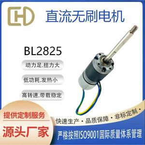 มอเตอร์ไร้แปรงถ่าน Chuanghuada BL2825 แรงบิด 0.3 นิวตันเมตร สำหรับหุ่นยนต์ทำความสะอาดสระว่ายน้ำและเครื่องขัดพื้นห้องน้ำ มอเตอร์เกียร์แบบแพลเนทารี่ - Product Image 5