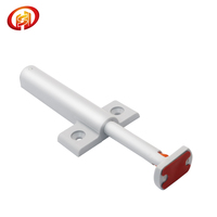 Ouvre-porte à poussoir ABS, amortisseur de porte à fermeture douce, loquet de porte non magnétique, loquet à poussoir, usage domestique, design moderne