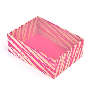 Wholesale custom made paper gift clear pvc lid cardboard folding Box For Packaging