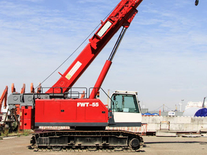 Machinerie de levage, grue sur chenilles de 55 tonnes FWT-55 avec les meilleurs services et un prix avantageux - Product Image 2