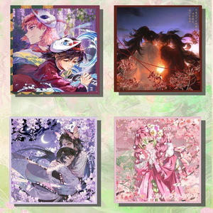 Aimant de réfrigérateur Anime Japonais Tanjiro <span class=keywords><strong>Nezuko</strong></span> Giyu, cadre photo 3D en briques, objet de collection, décoration de chambre mignonne, cadeau pour jeu de table - Product Image 5
