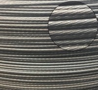 1470Mpa Barre en béton précontraint 7.1mm 9.0mm 10.7mm Barre Pc pour pieu de tuyau en béton