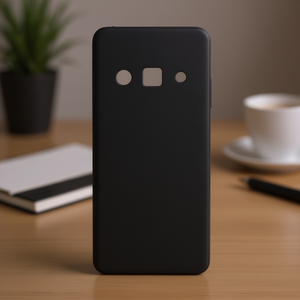 Coque de téléphone portable noire pour Xiaomi Redmi A3, couverture arrière parfaite - Product Image 3