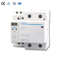 Contactor Modular Trifásico HANDELE HDH8-100 de 16A, 50Hz, 220/240V CA, para Riel DIN, Uso AC-7a/AC-7b, Nueva Tecnología, Buen Precio