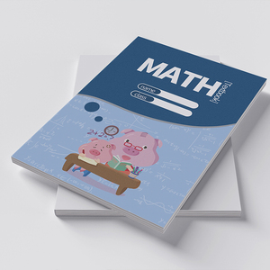Livre scolaire écologique taille personnalisée mathématiques et papier d'art impression offset pour la lecture des enfants - Product Image 1