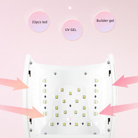 Vente en gros 66W sans fil Gel UV LED lampe à ongles Bling Rhinestone batterie sans fil chargeant la lampe à ongles