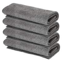10 pièces de chiffon de nettoyage magique épaissi, microfibre multi-usages, chiffon de nettoyage pour la cuisine, le verre, les fenêtres de voiture, les miroirs, les serviettes