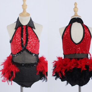 Vestido de Ballet para niñas, leotardo <span class=keywords><strong>Latino</strong></span> para adultos, trajes de baile de escenario, disfraz de actuación para niños, disfraz de TV y película, vestido de baile - Product Image 2