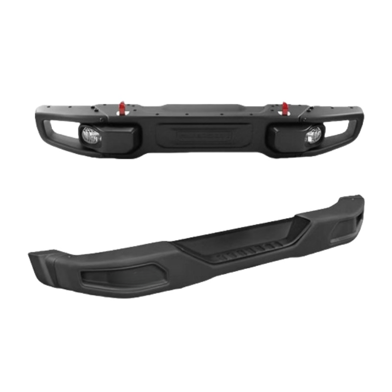 10th Anniversary Style Rear Bumper For Jeep Wrangler JK 2007-2018 – Steel Black
