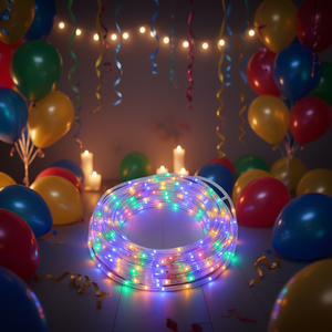 Multicolor Led <b>String</b> <b>Light</b> 49.2 Ft Ip65 Outdoor Party Lighting Decorations - Product Image 2