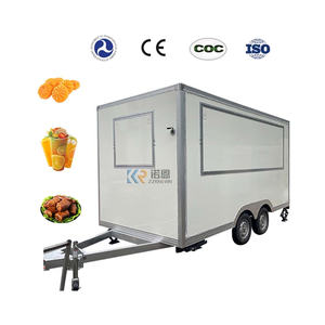 Online Recommend Mini Food Truck Trailer Donut Modern Food Cart for Sale Thailand - Product Image 4