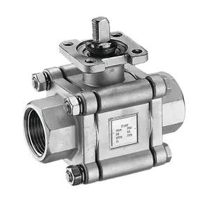 KTM three-piece K-Ball 180 floating ball valve for industrial control valve application