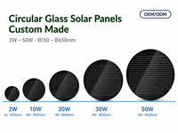 Panneau solaire SMT 3V 0,5W, mini cellule solaire, collecte d'énergie, cellule SunPower ultra-fine pour la charge de montres intelligentes, étanche IP67, ETFE