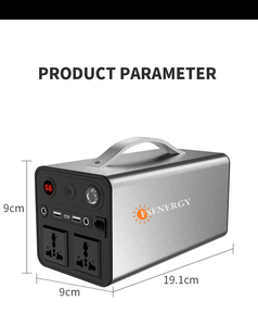 Générateur de station d'énergie <span class=keywords><strong>solaire</strong></span> portable à vente chaude 200W-<span class=keywords><strong>5000W</strong></span> Onde sinusoïdale pure LiFePO4 <span class=keywords><strong>Convertisseur</strong></span> MPPT 6A FSENERGY FS-003 - Product Image 2