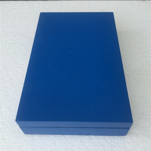 Boîte à thé en bois bleue à 16 compartiments avec séparateurs amovibles Boîte de rangement en bois personnalisée en plusieurs couleurs Boîtes à bijoux souvenirs - Product Image 2