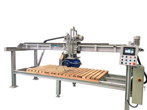 Automatic 10HP <b>Stone</b> Granite Marble <b>Cutting</b> <b>Machine</b> with Wood Pallet <b>Cutting</b> Line Viet Nam OEM/ODM - Product Image 4