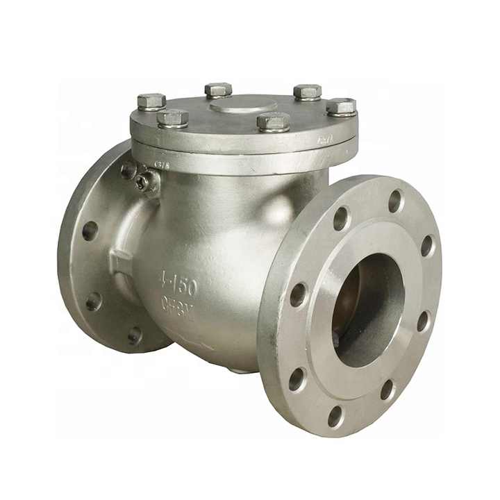 ASME B16.34 and API 6D ANSI Flange bolted bonnet 316 Stainless Steel Swing Check Valve
