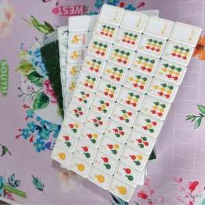 Tuiles de Mahjong Américaines en Acrylique Thème Élan de Noël Vert Luxe, Pieds Pliants, Design Superposé pour 4 Joueurs, Idéal pour Fêtes, Expédition Immédiate - Product Image 3