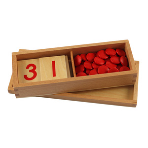 MA008 Puzzle Numerico 1-10, Materiale Matematico Educativo in Legno, Attrezzatura Montessori per Bambini - Product Image 5