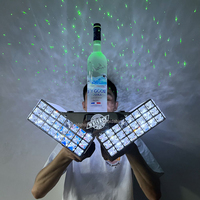 Présentoir de Bouteilles LED Rechargeable OEM pour Boîte de Nuit, Bar, Service VIP, Glorificateur de Bouteilles, Support d'Affichage de Bouteilles de Vin avec Lumière Laser